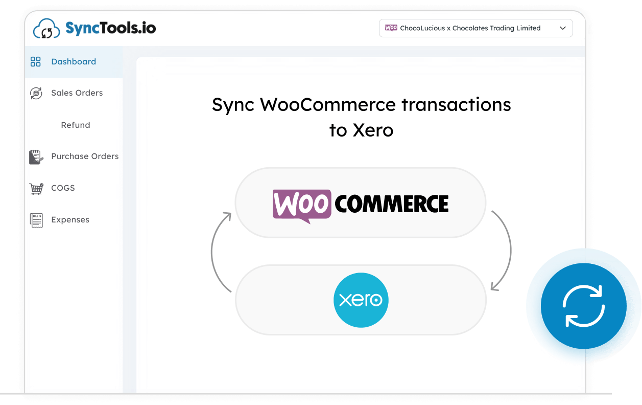 Sync-woocommerce-transactions-to-Xero